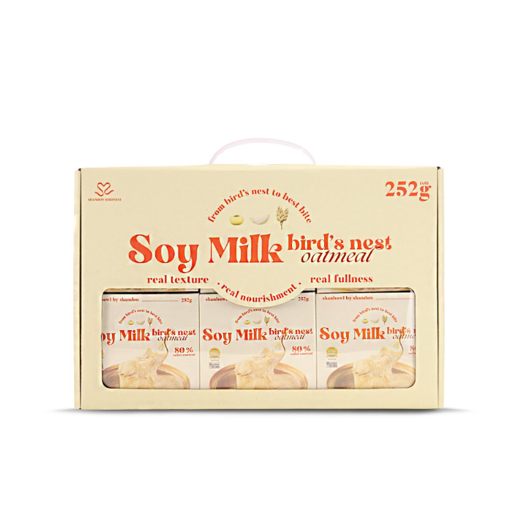 Soy Milk Oatmeal with Bird’s nest (6 bowls)