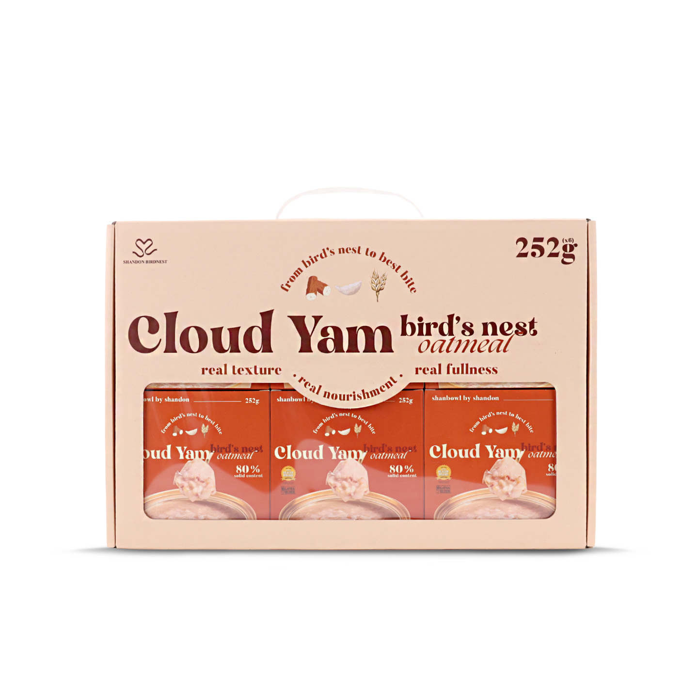Cloud Yam Oatmeal with Bird’s Nest (6 Bowls)